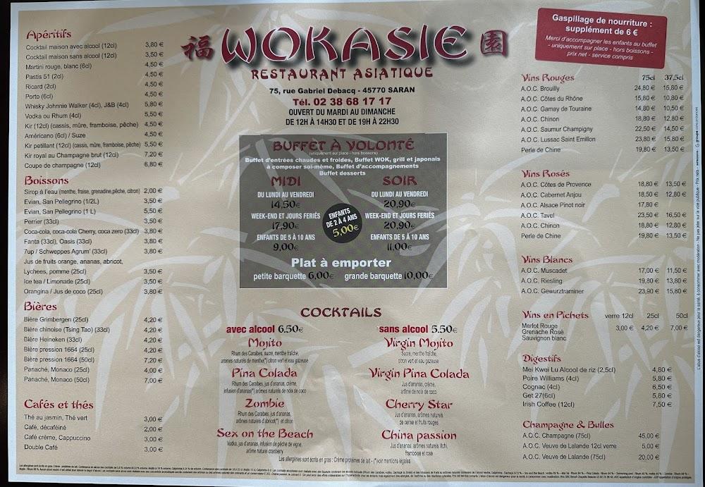Wokasie - Menu Image 4